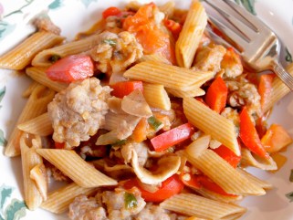 Sweet Italian Pork & Penne